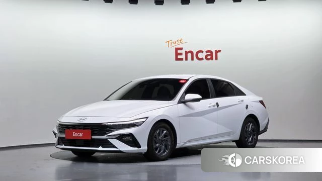 Hyundai The New Avante (CN7) 2025 Белый из Кореи
