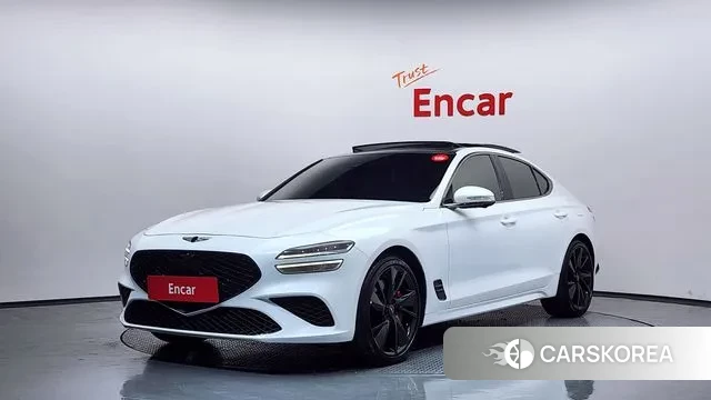 Genesis The New G70 2022 Белый из Кореи