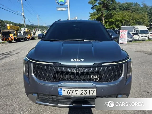 Kia The New Carnival 4th Generation 2024 Небесно-голубой из Кореи
