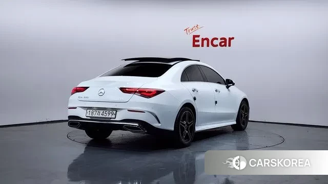 Mercedes-Benz CLA-Class C118 2022 Белый из Кореи