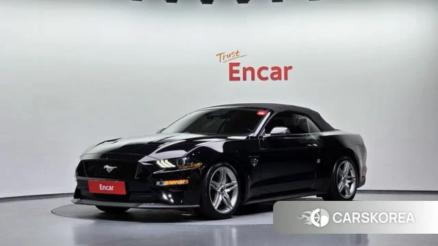 Ford Mustang 2020 Черный из Кореи