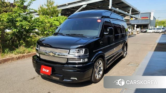 Chevrolet Express Van 2018 Черный из Кореи