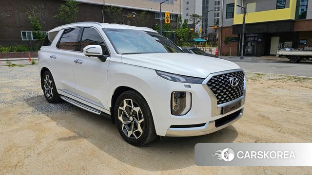 Hyundai Palisade 2021 Белый из Кореи