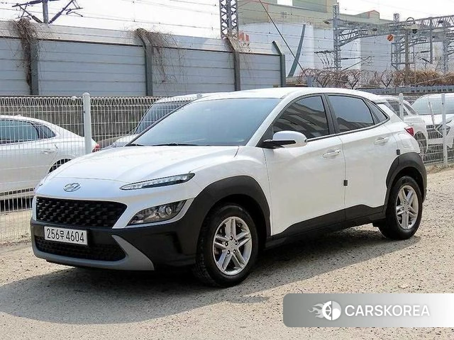 Hyundai The New Kona 2022 Белый двухцветный из Кореи