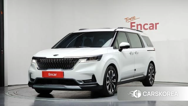 Kia Carnival 4th generation 2021 Белый из Кореи