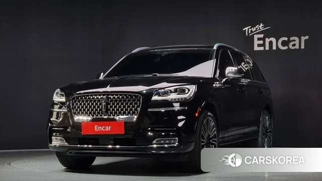 Lincoln Aviator 2nd generation 2021 Черный из Кореи