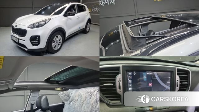 Kia Sportage 4th Generation 2018 Белый из Кореи
