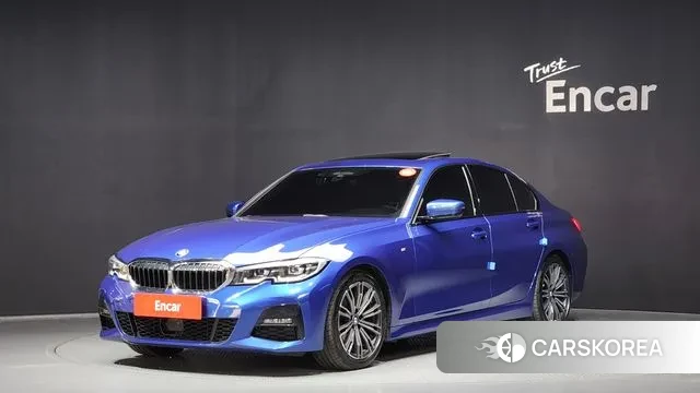 BMW 3 Series (G20) 2021 Синий из Кореи