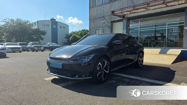 Kia EV6 2024 Черный из Кореи