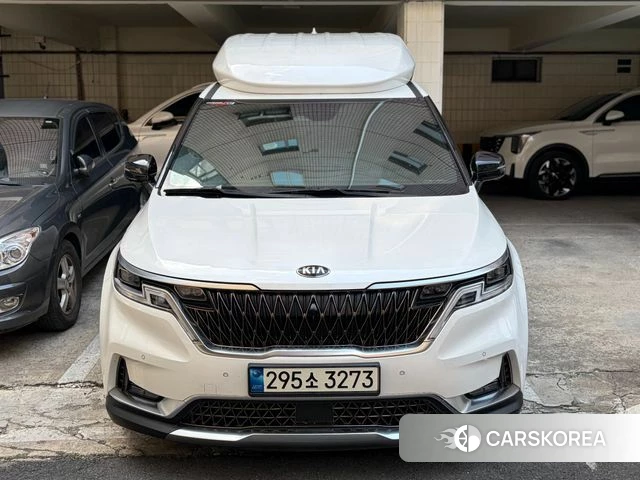 Kia Carnival 4th generation 2021 Белый из Кореи