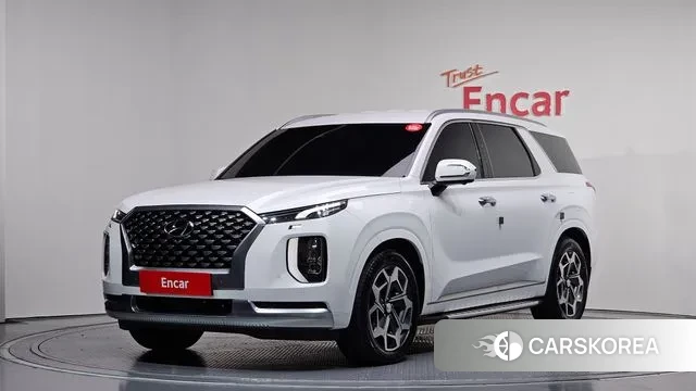 Hyundai Palisade 2021 Белый из Кореи