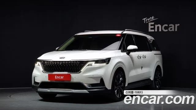 Kia Carnival 4th generation 2021 Белый из Кореи