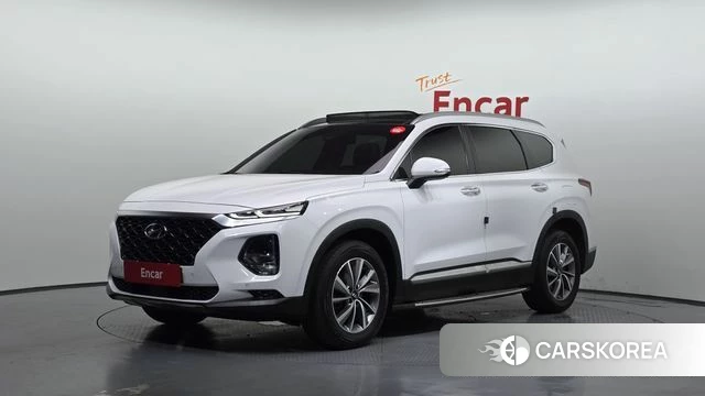 Hyundai Santa Fe TM 2019 Белый из Кореи