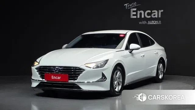 Hyundai Sonata (DN8) 2021 Белый из Кореи