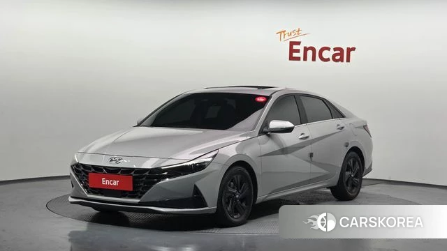 Hyundai Avante (CN7) 2020 Серый из Кореи