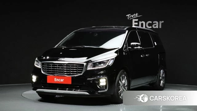 Kia The New Carnival 2018 Черный из Кореи