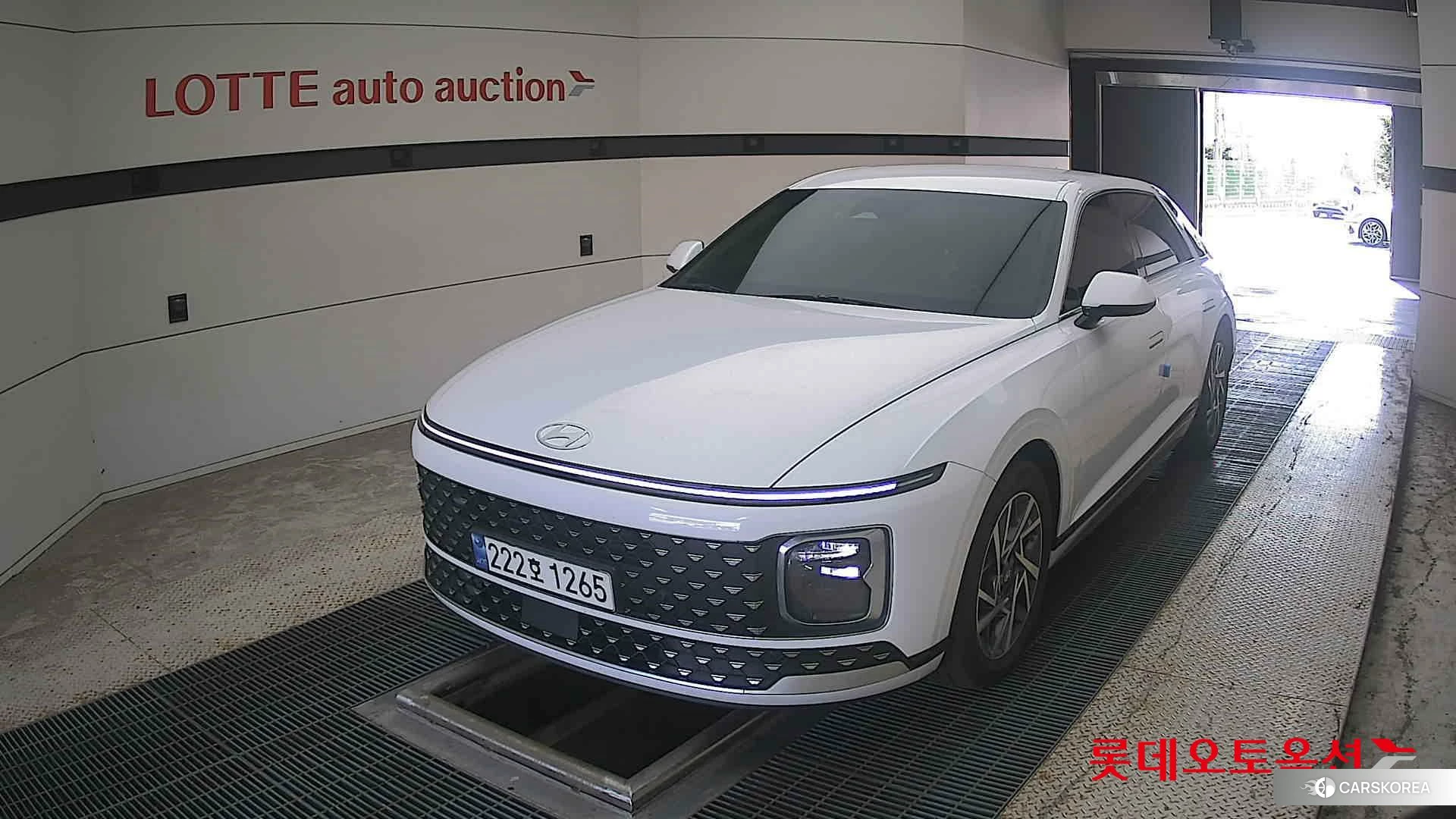 Hyundai Grandeur Hybrid 2023 Serenity White Pearl (Optional addition) из Кореи