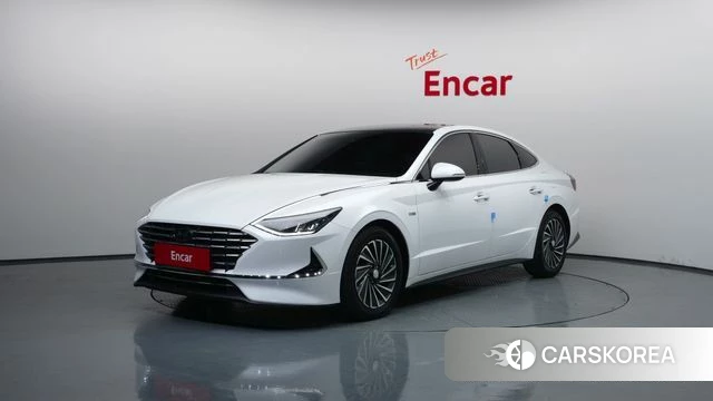 Hyundai Sonata Hybrid (DN8) 2020 Белый из Кореи