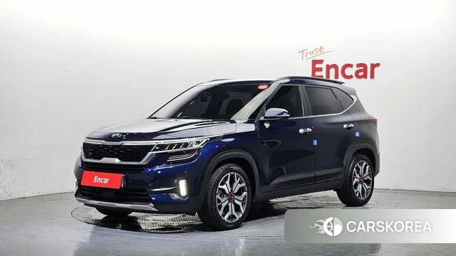 Kia Seltos 2020 Синий из Кореи
