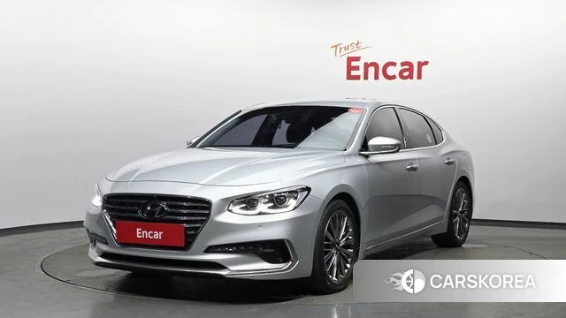 Hyundai Grandeur IG 2018 Серебристо-серый из Кореи
