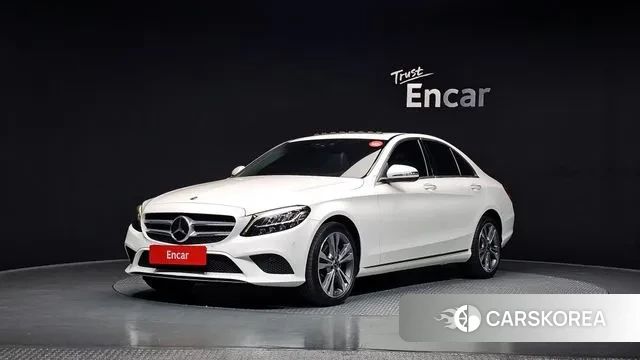 Mercedes-Benz C-Class W205 2021 Белый из Кореи