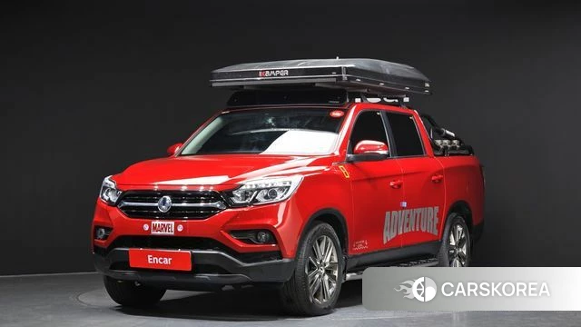 Ssangyong Rexton Sports 2018 Красный из Кореи