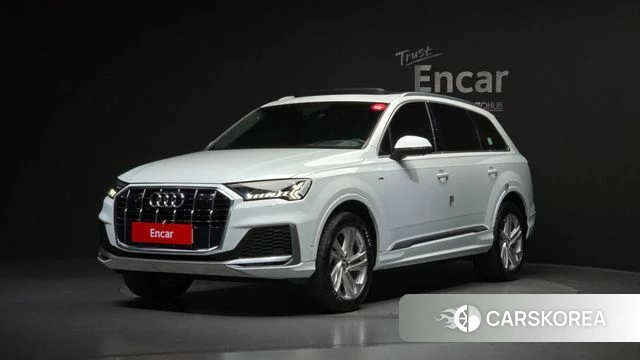 Audi Q7 (4M) 2021 Белый из Кореи