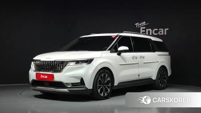 Kia Carnival 4th generation 2021 Белый из Кореи