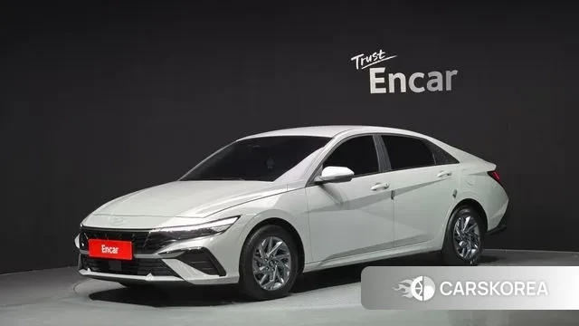 Hyundai The New Avante (CN7) 2024 Серебряный из Кореи