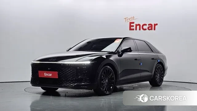 Hyundai Grandeur Hybrid (GN7) 2023 Черный из Кореи