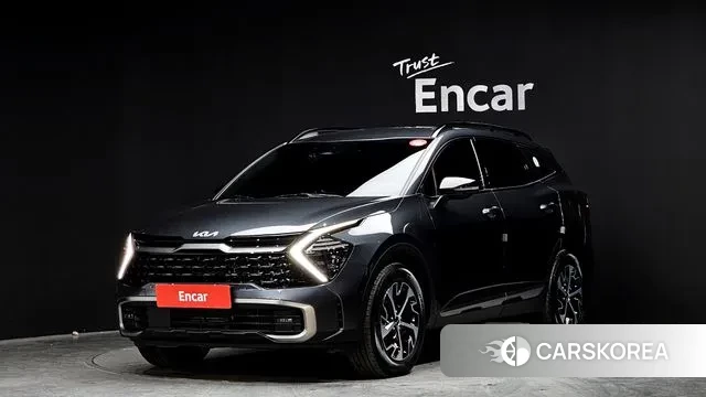 Kia Sportage 5th Generation Hybrid 2022 Серый из Кореи