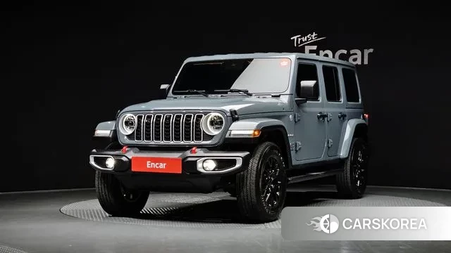 Jeep Wrangler (JL) 2024 Серебристо-серый из Кореи