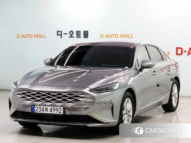 Kia K8 2021 Серебристо-серый из Кореи