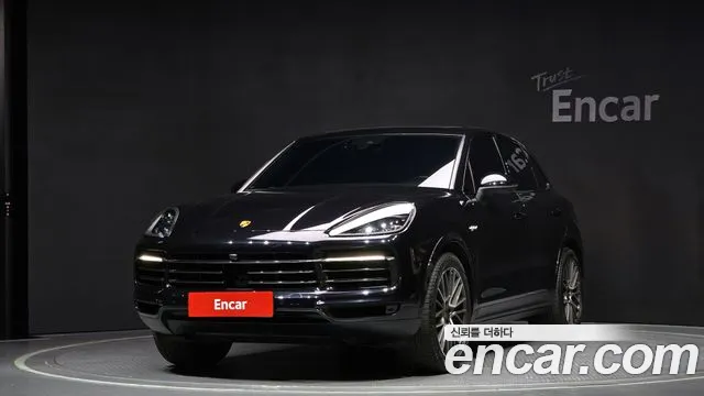 Porsche Cayenne (PO536) 2021 Черный из Кореи