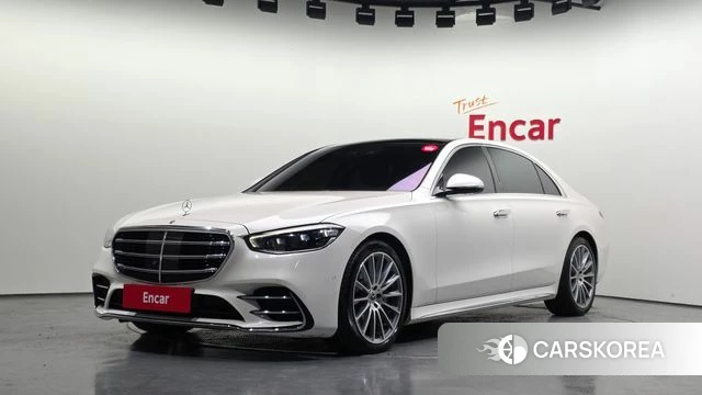 Mercedes-Benz S-Class W223 2022 Белый из Кореи