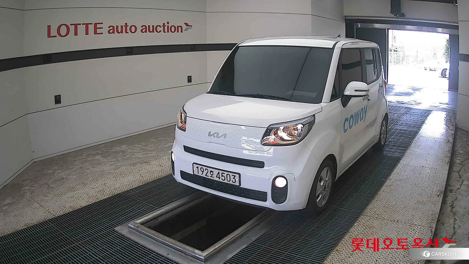 Kia Ray 2022 Clear White из Кореи