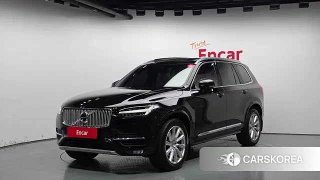 Volvo XC90 second Generation 2019 Черный из Кореи