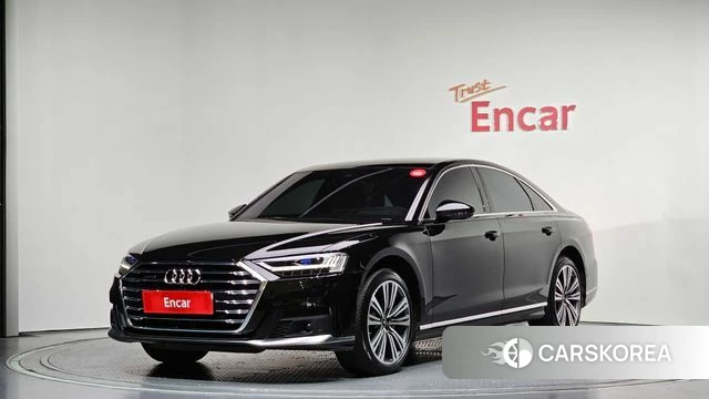 Audi A8 (D5) 2021 Черный из Кореи