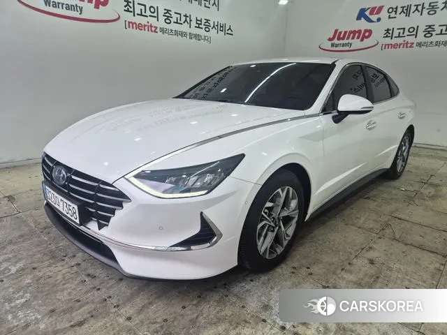 Hyundai Sonata (DN8) 2020 Белый из Кореи