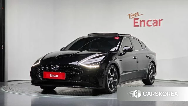 Hyundai Sonata (DN8) 2020 Черный из Кореи