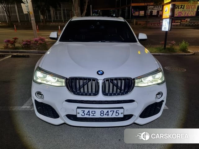 BMW X4 (F26) 2018 Белый из Кореи