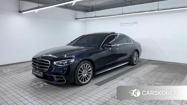 Mercedes-Benz S-Class W223 2022 Синий из Кореи