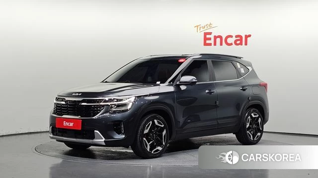 Kia The New Seltos 2023 Серый из Кореи