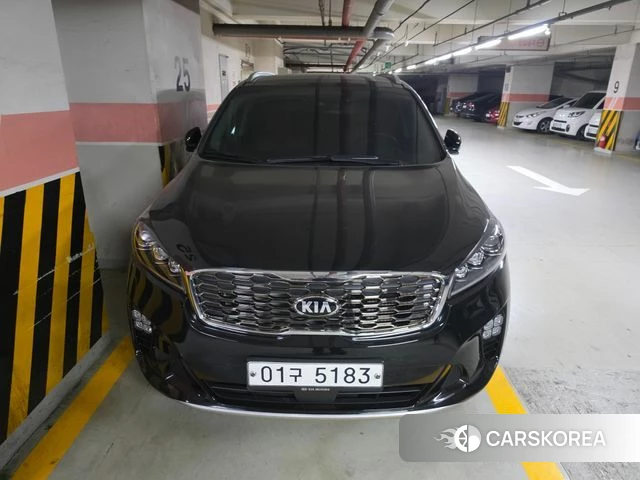 Kia The New Sorento 2019 Черный из Кореи