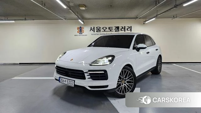 Porsche Cayenne (PO536) 2023 Белый из Кореи
