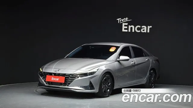 Hyundai Avante Hybrid (CN7) 2021 Серый из Кореи