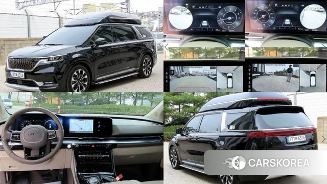 Kia Carnival 4th generation 2023 Черный из Кореи