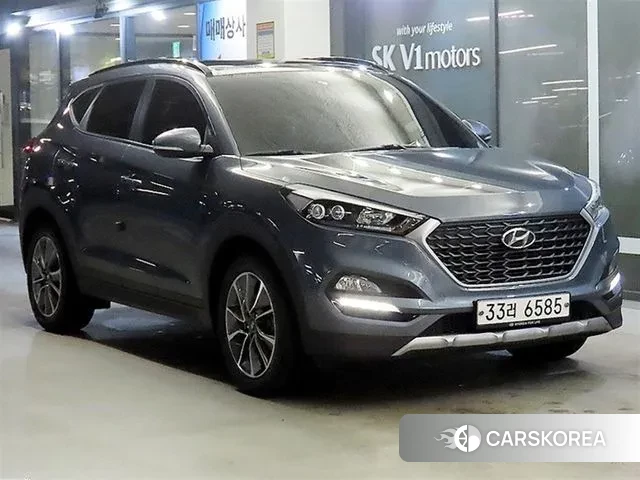 Hyundai All New Tucson 2018 Серый из Кореи