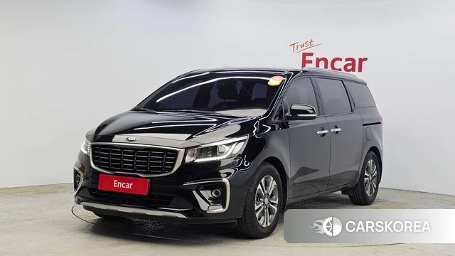 Kia The New Carnival 2020 Черный из Кореи