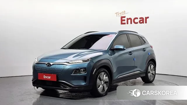 Hyundai Kona Electric 2019 Синий из Кореи